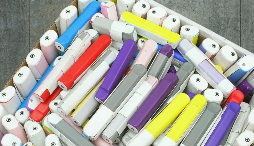 Annual Fixed Vape packaging detail