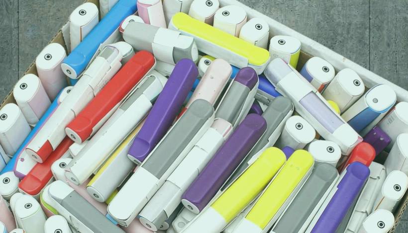 Annual Fixed Vape packaging detail