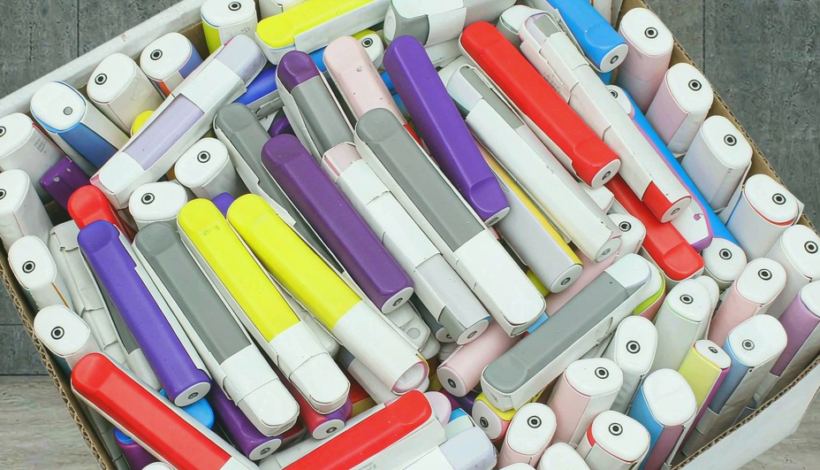 Annual Fixed Vape packaging detail