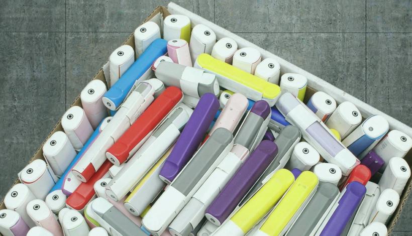 Annual Fixed Vape packaging detail