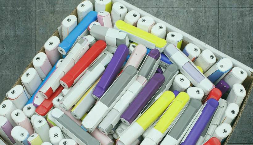 Annual Fixed Vape packaging detail